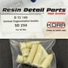 Kora Model D72149 German fragmentation bombs SD 250 (2 pcs.) 1/72