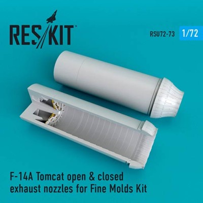 Reskit RSU72-0073 F-14A Tomcat open&amp;closed exh. (FMOLDS) 1/72