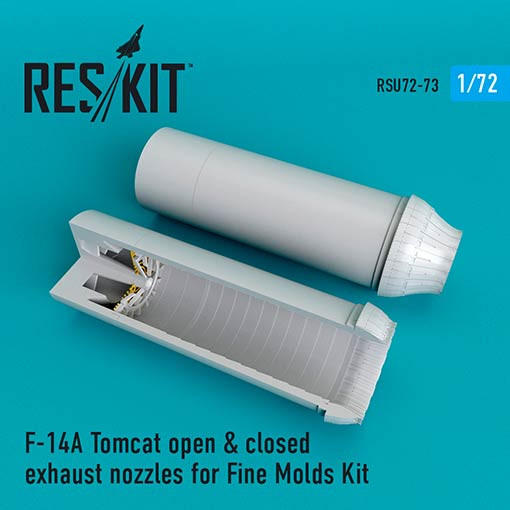 Reskit RSU72-0073 F-14A Tomcat open&closed exh. (FMOLDS) 1/72
