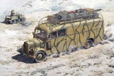 Roden 72723 Opel 3.6-47 Omnibus Staffwagen 1/72