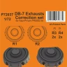 CMK P72037 DB-7 Exhausts - Correction Set (AZUR/FRROM) 1/72