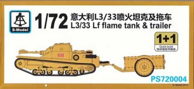 S-Model PS720004 L3/33 с прицепом 1/72