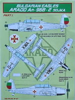 Kora Model DEC72145 Ar-96B-2 Sojka (Bulgarian Eagles) декали декали 1/72