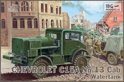 IBG Models 72012 Сhevrolet C15A No.13 Cab, Watertank 1/72