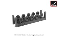 Armory ARAW14010 Yakovlev Yak-42D wheels 1/144
