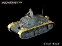 Voyager Model PE35281 Фототравление WWII German Pz.Kpfw.II Ausf.A/B/C Fenders (For TAMIYA 35292) 1/35