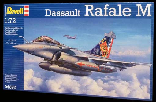 Revell 04892 Самолётt истребитель Дассо (Рафаль) (REVELL) 1/72