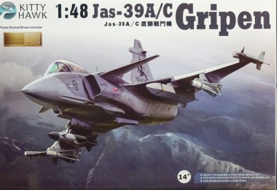Zimi Model KH80117 Saab JAS-39A/C Gripen 1/48
