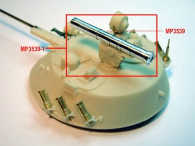 Model point 3539 Контейнер ПТУР 9М113 «Конкурс». БМП-2, БМП-2Д.