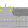 Eduard CX684 Mask BV 222 (REV) 1/72