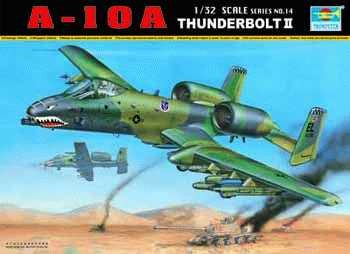 Trumpeter 02214 Самолет А-10А &quot;Тандерболт&quot; II 1/32