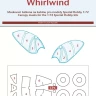 Peewit M72370 Canopy mask Whirlwind (SP.HOBBY) 1/72