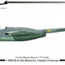 CZECHMASTER CMR-72218 1/72 de Havilland Sea Vampire Prototype (RAF)