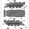 Trumpeter 07456 Stryker Engineer Squad Vehicle with Straight Obstacle Blade 1/72
