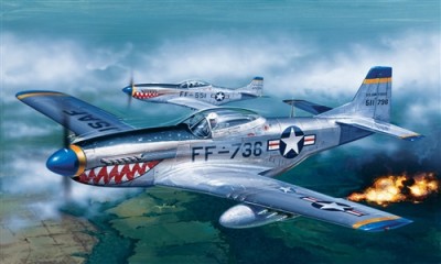 Italeri 00086 F-51D Mustang 1/72