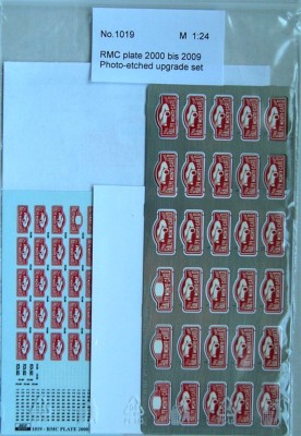Reji Model 1019 Rally Monte Carlo colours plate w/ decals 1/24