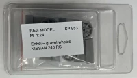 Reji Model 953 Enkei - gravel wheels NISSAN 240 RS 1/24