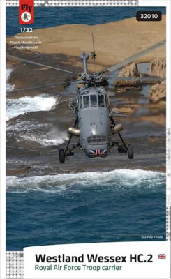 Fly model 32010 Westland Wessex HC.2 Royal AF Troop carrier 1/32