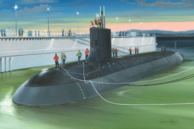 Hobby Boss 83513 Подлодка США Virginia SSN-774 1/350