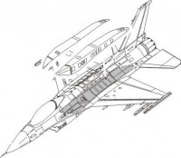 CMK 7159 F-16C Conformal Fuel Tank armament set 1/72
