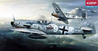 Academy 12467 Самолет MESSERSCHMITT BF-109G 1/72
