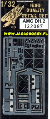 HGW 132097 AMC DH.2 Details set. 1/32