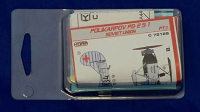 Kora Model C72129 Polikarpov Po-2 S-1 Soviet Union (ICM) Pt.1 1/72