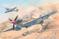 Hobby Boss 81780 Английский истребитель «HURRICANE» Mk.II Trop 1/48