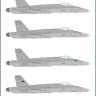 Model Maker Decals D72176 Finnish F/A-18C/D Hornets - generic set 1/72