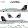 Model Maker Decals MD48207 McDonnell-Douglas F/A-18C Switzerland Panthers special scheme 1/48