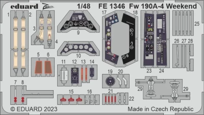 Eduard FE1346 Fw 190A-4 Weekend (EDU) 1/48