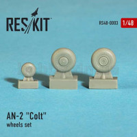 ResKit RS48-0003 AN-2 "Colt" wheels set 1/48