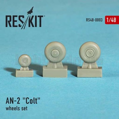 ResKit RS48-0003 AN-2 &quot;Colt&quot; wheels set 1/48