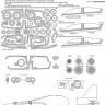 New Ware NWA-M1077 Mask F-16B/D/F/I Fighting Falcon EXPERT (HAS) 1/48