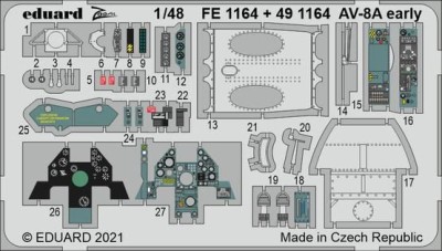 Eduard FE1164 AV-8A early (KIN) 1:48