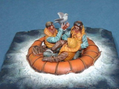 CMK F35130 RAF pilots in dinghy (3 fig. ) 1/35