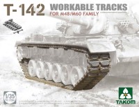 Takom 2164 T-142 Workable Tracks For M48/M60 Family 1/35