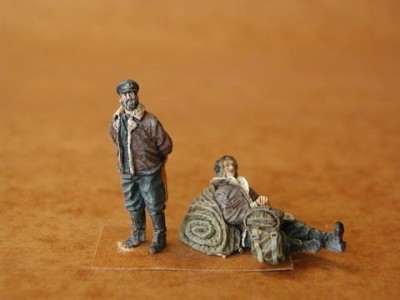 CMK F48057 RAF Pilots at Rest (2 fig. ) 1/48