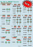 Print Scale 72-281 Su-24 in IRIAF Service (wet decals) 1/72
