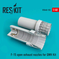 Reskit RSU48-0103 F-15 open exhaust nozzles (GWH) 1/48
