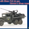 Unimodel UMM-72588 Truck GAZ-AAA with 25mm 72-K AA gun 1/72