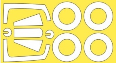 Maestro Models MMMK7284 J29A/B/F Tunnan paint mask (Tarangus) 1/72