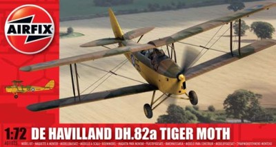 Airfix 01025 Dh Tiger Moth Military 1/72