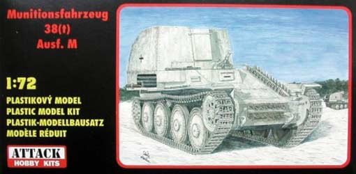Attack Hobby 72821 Munitionsfahrzeug 38 (t) Ausf. M 1/72