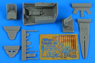 Aires 2251 Fw 190A-8 cockpit set (REV) 1/32