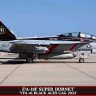 Hasegawa 02429 Истребитель ВМС США F/A-18F SUPER HORNET "VFA-41 BLACK ACES CAG 2022" (Limited Edition) 1/72