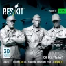Reskit F35013 CH-54A 'Tarhe' pilots Late stand.1968+ 1/35