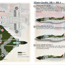 Print Scale 48-197 Gloster Javelin part 1 (wet Декали) 1/48