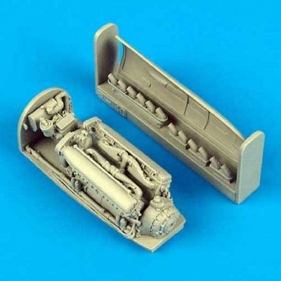 QuickBoost QB48195 P-40E Warhawk engine 1/48