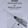 Maestro Models MMCK-7269 1/72 Gamma pitot tube for SAAB 32 Lansen